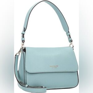 Kate Spade ♠️ Medium Agean Teal Convertible Shoulder Bag NWT